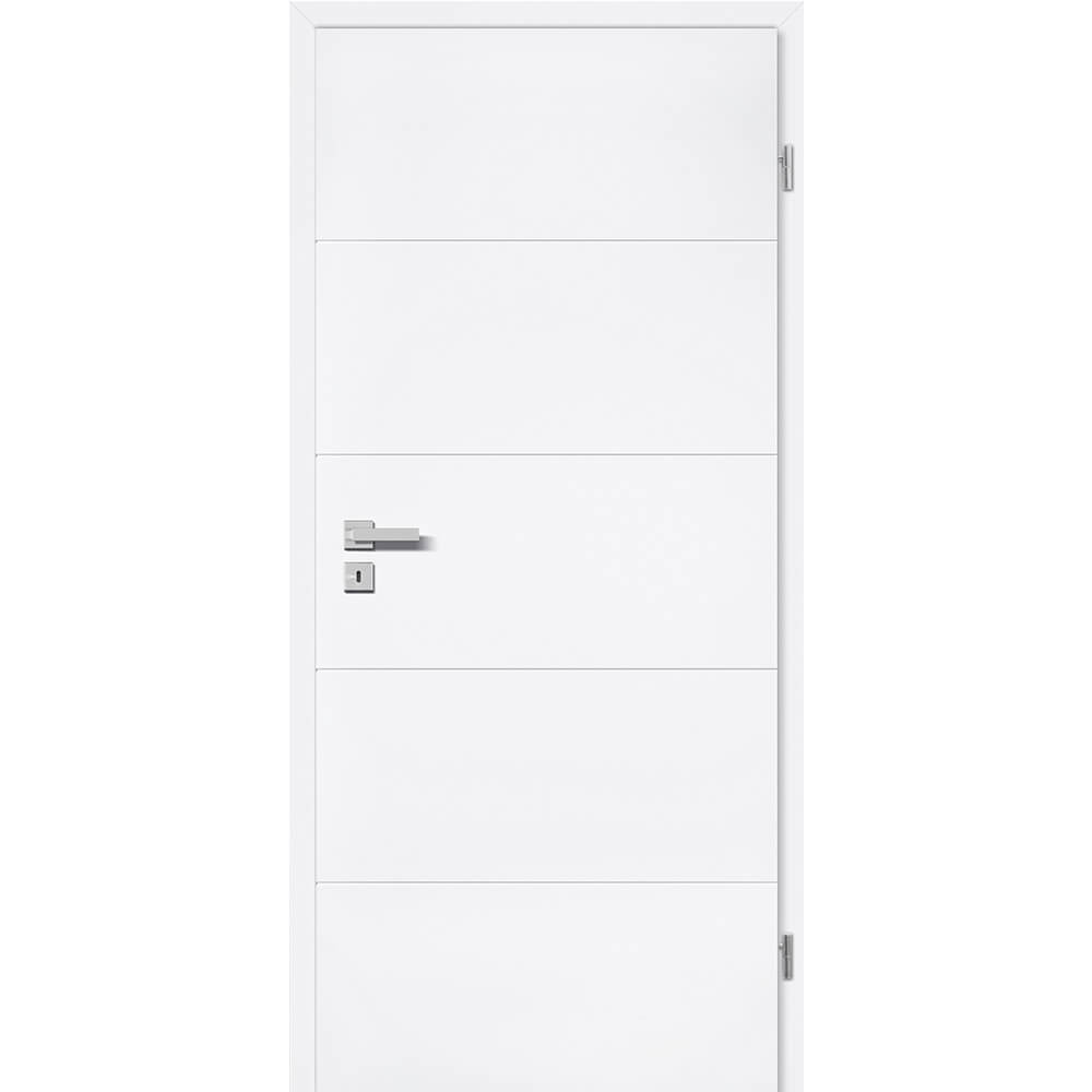 510GAWE253_1CdOqsatISjCu1 Profiltür Design R1, Rundkante, 211,0 cm