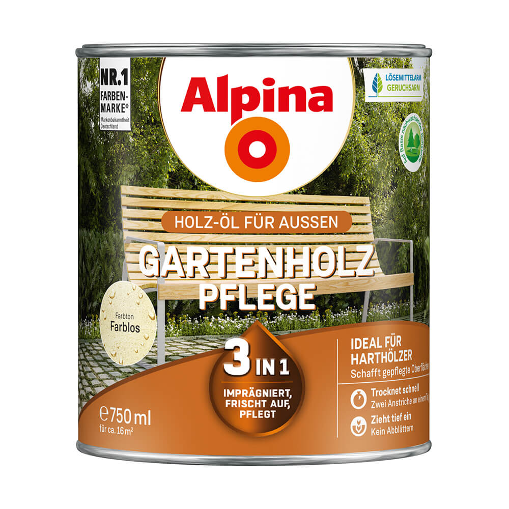 Holz Pflegeöl, Alpina