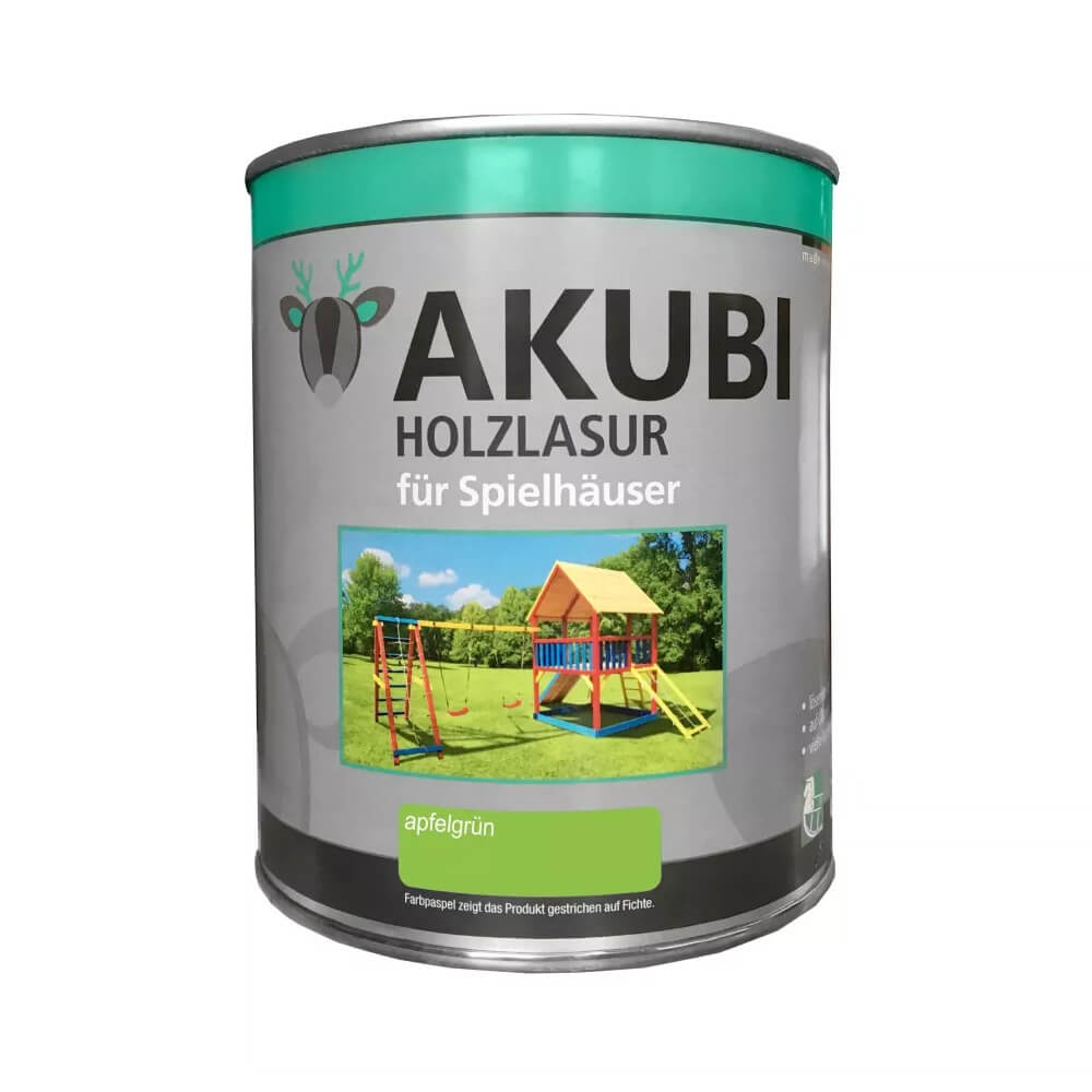 Akubi Kindermalfarbe 750 ml Apfelgrün