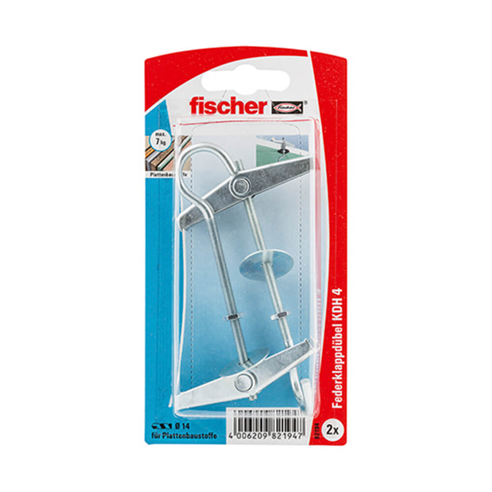 Federklappdübel KDH mit Haken