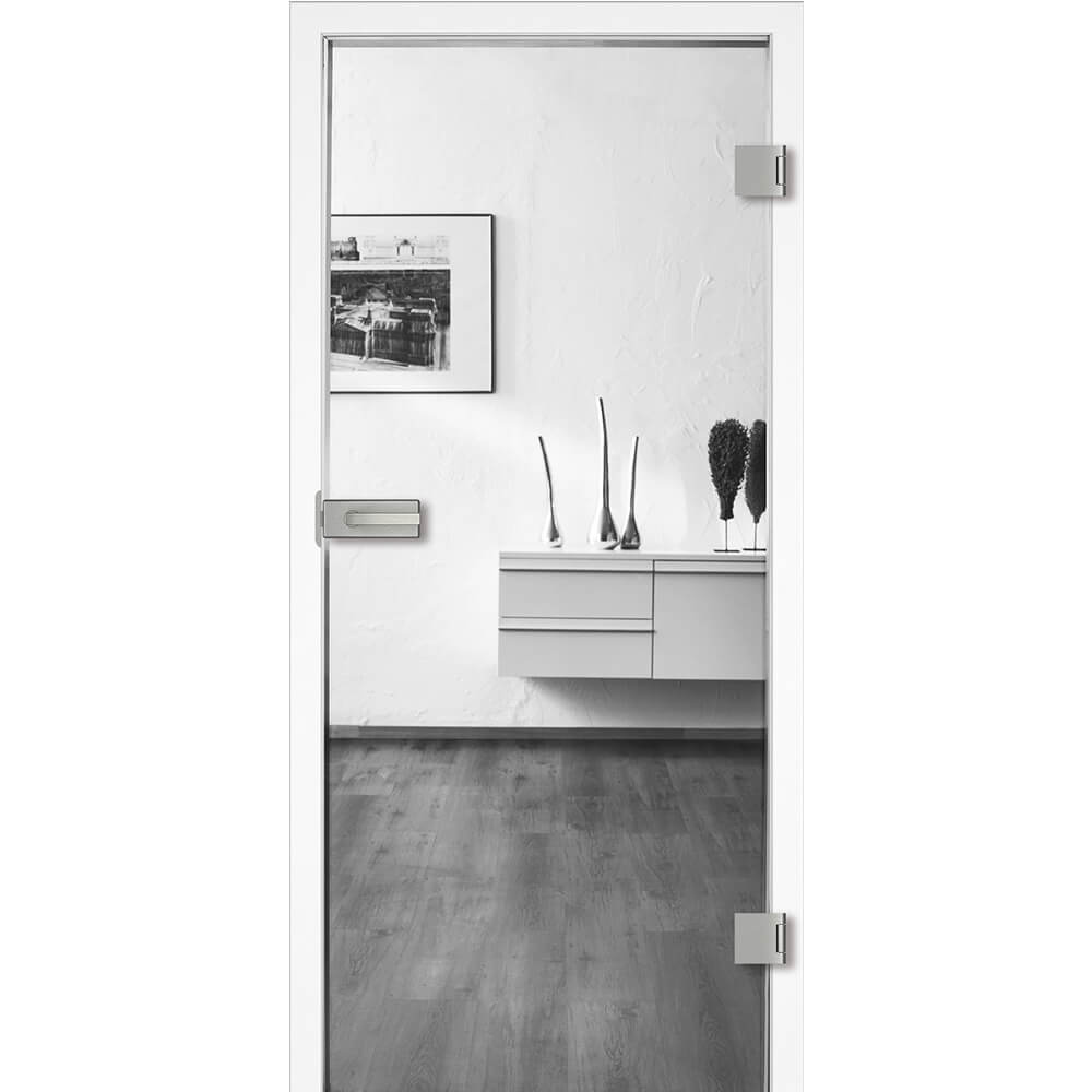 510GLAS15_1msXsY7Lw74yx1 Ganzglastür Klarglas, Bohrung Office/Office