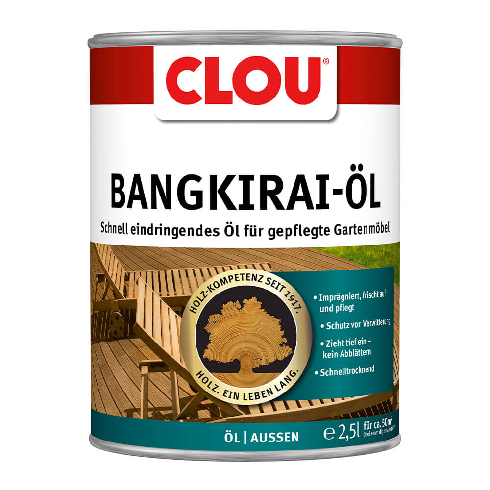 Holzöl, Bangkirai, Gartenmöbel, Pflegeöl, Innen/Außen