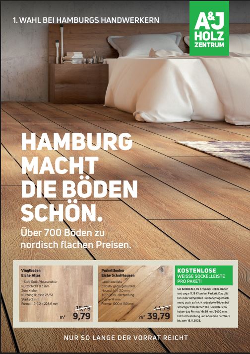Bodenbeläge, Werbung, Holz, Plakat, Hartholz