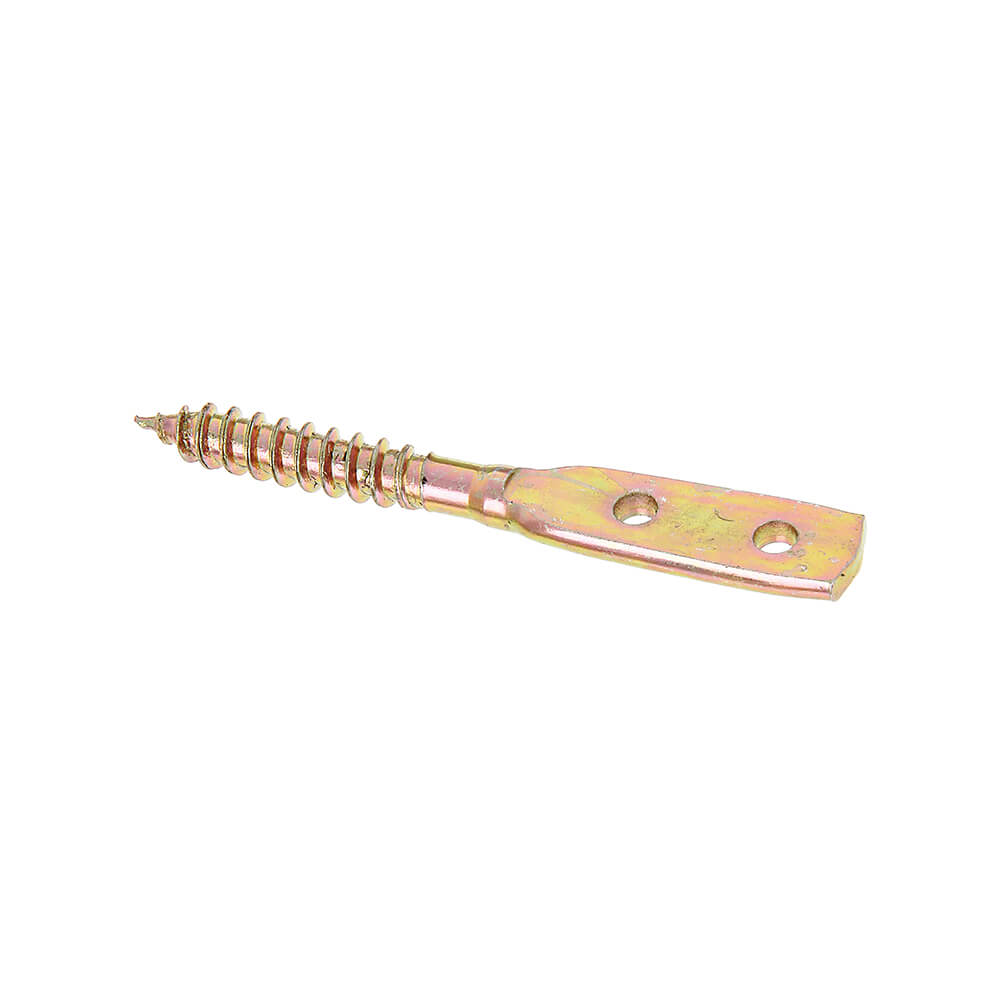 Flechtzaunhalter Blattschraube verzinkt