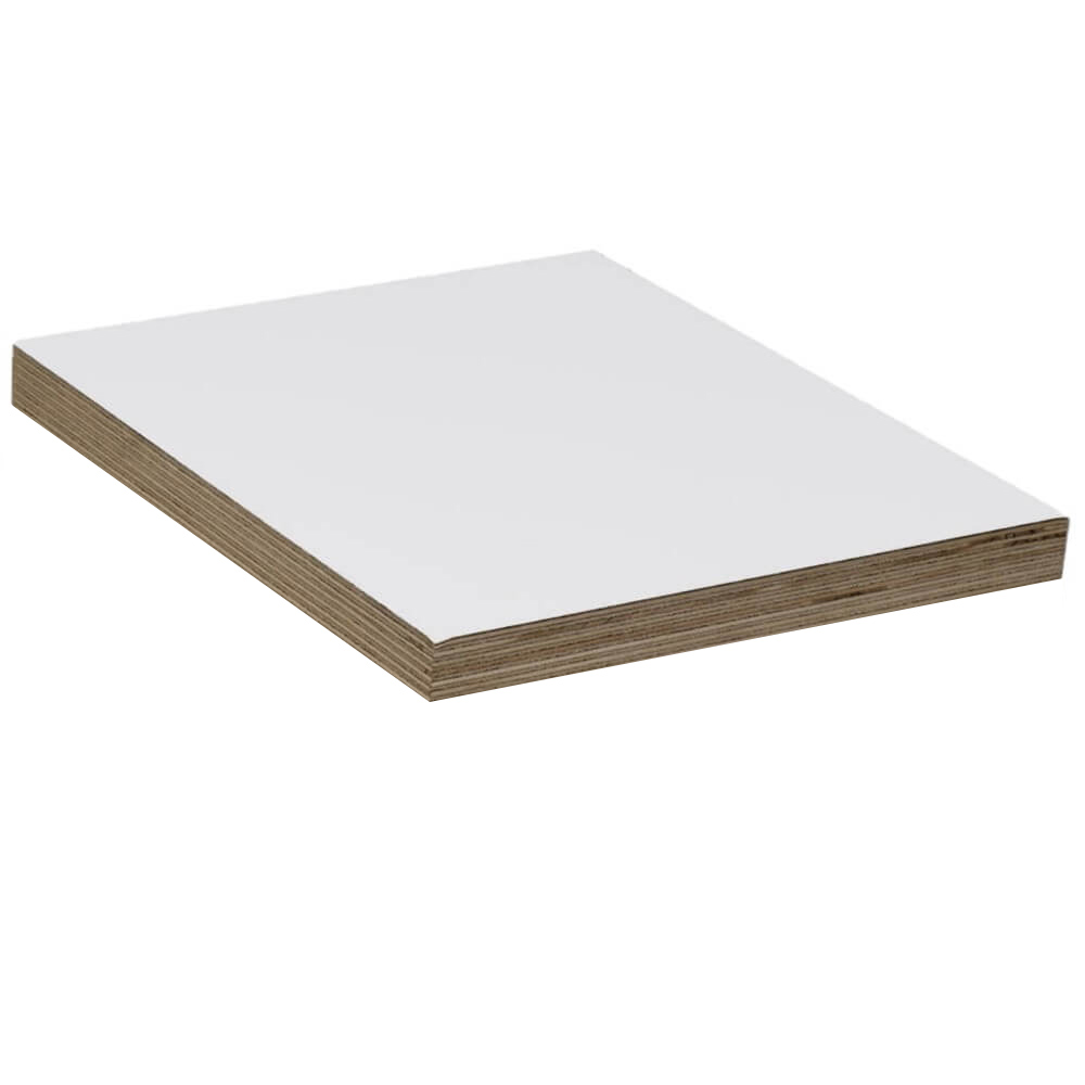 Eukalyptus Sperrholz weiß, glatt