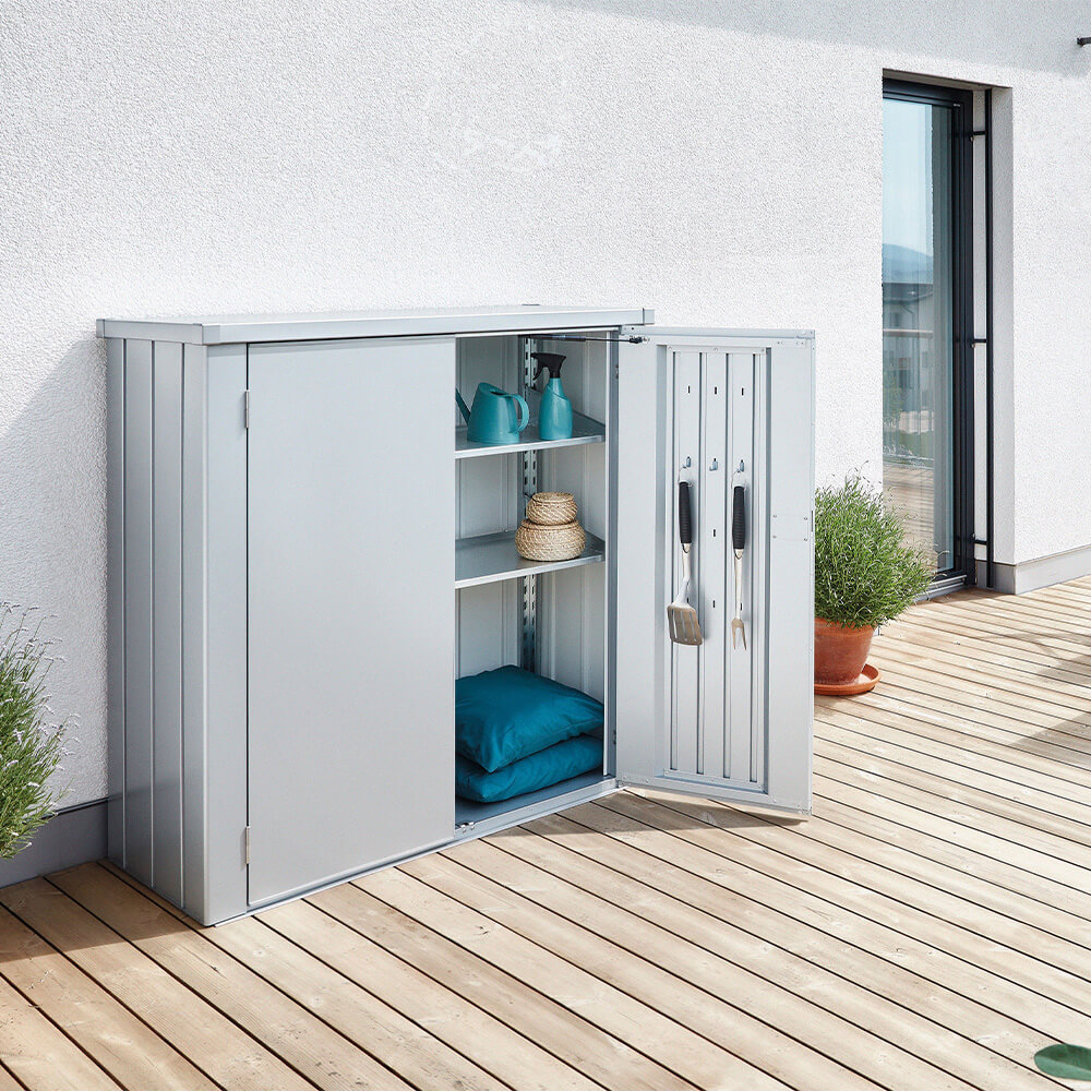 55070_Romeo_M_silber_People_Sujet Terrassenschrank Romeo, Biohort