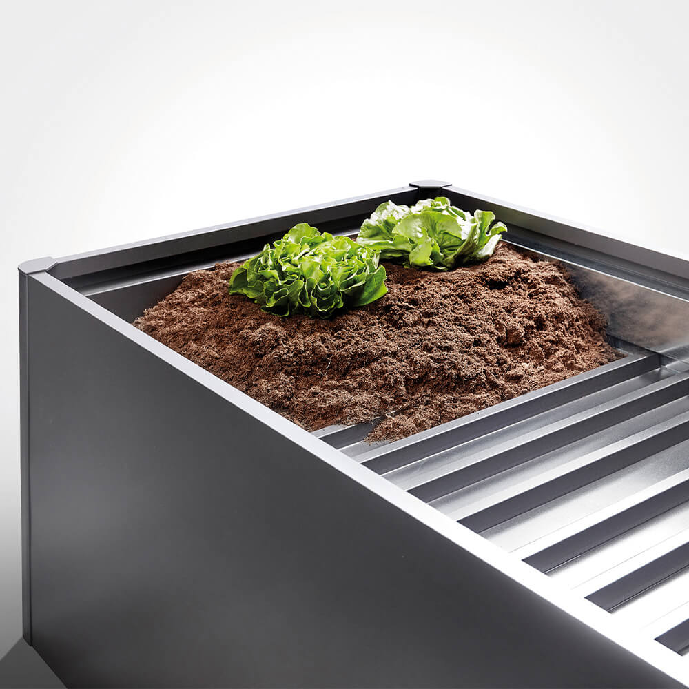 65042_Zwischenboden_HochBeet_dunkelgrau_Zubehoer Zwischenboden HochBeet