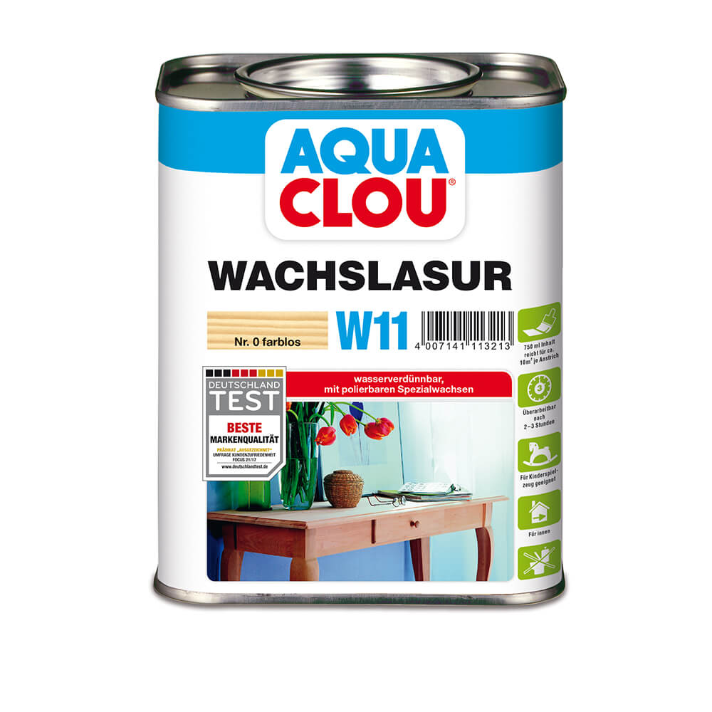CLOU W11 Aqua Wachslasur