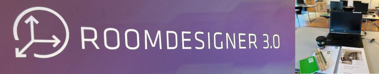horatec Rommdesigner Schulung bei A&J – Jetzt anmelden! Grafik: violetter Hintergrund mit weißer Schrift: Roomdesigner 3.0