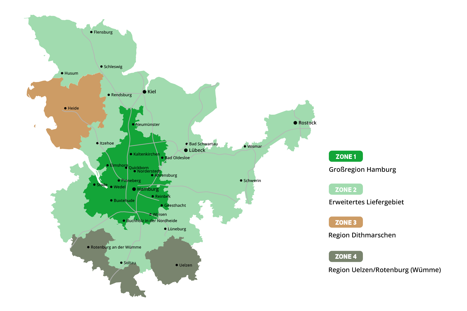 zone 1, karte nord, regionen, landkarte, karte deutsch, Karte, Region Hamburg, Zone 1, Liefergebiet, Deutschland, Karte, Kartenbild, Regionen, Deutschland, Zone 1, Karte, Regionen, Großraum Hamburg, Zone 1, Liefergebiet, Karte, Region Hamburg, Großregion,