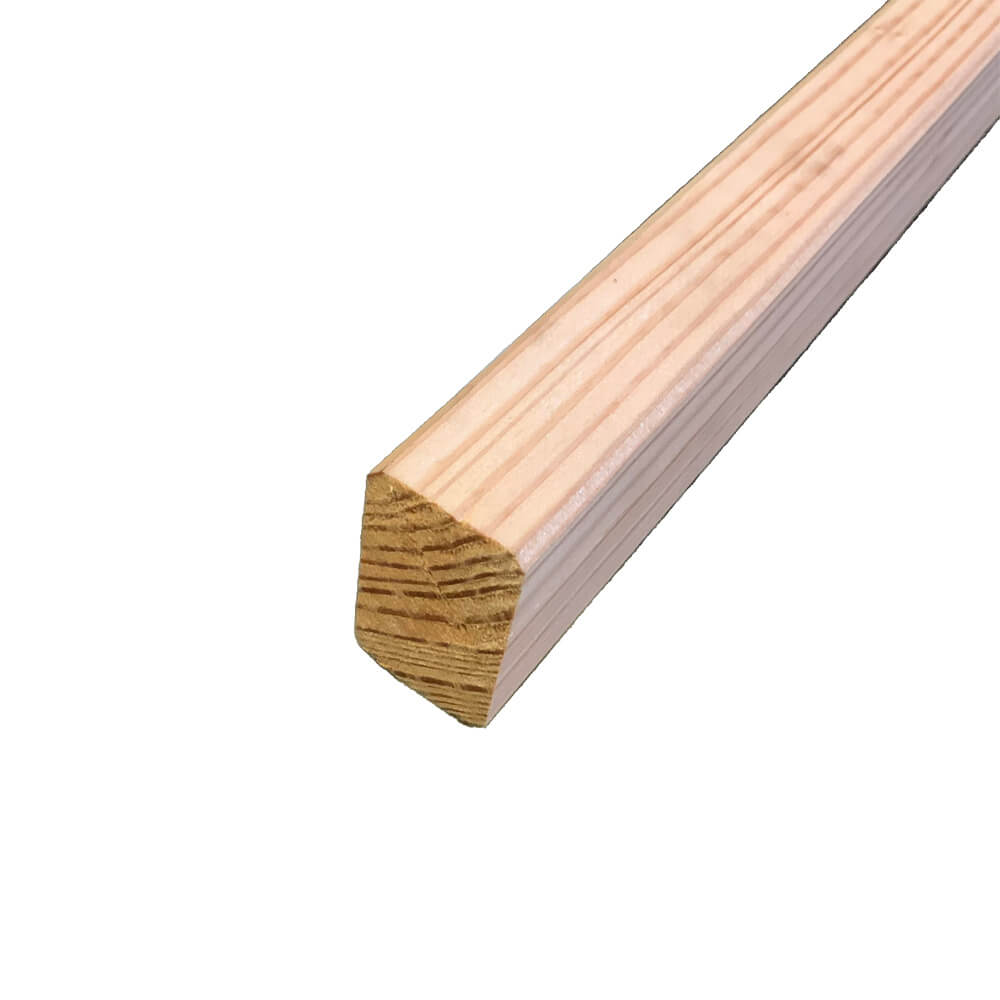 Holzstab, Holzlatte, Holzsegment, Rundstab, Faserholz