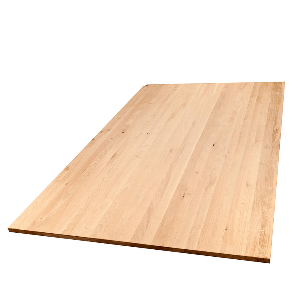 44LEIEID665_1 Leimholzplatten Eiche, durchgehende Lamelle, NATUR