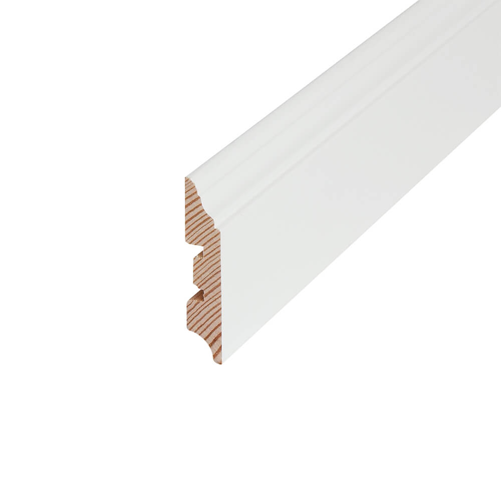432NLEI752_1QxFA30ZDQPA5K Profilsockelleisten, weiß, Echtholz