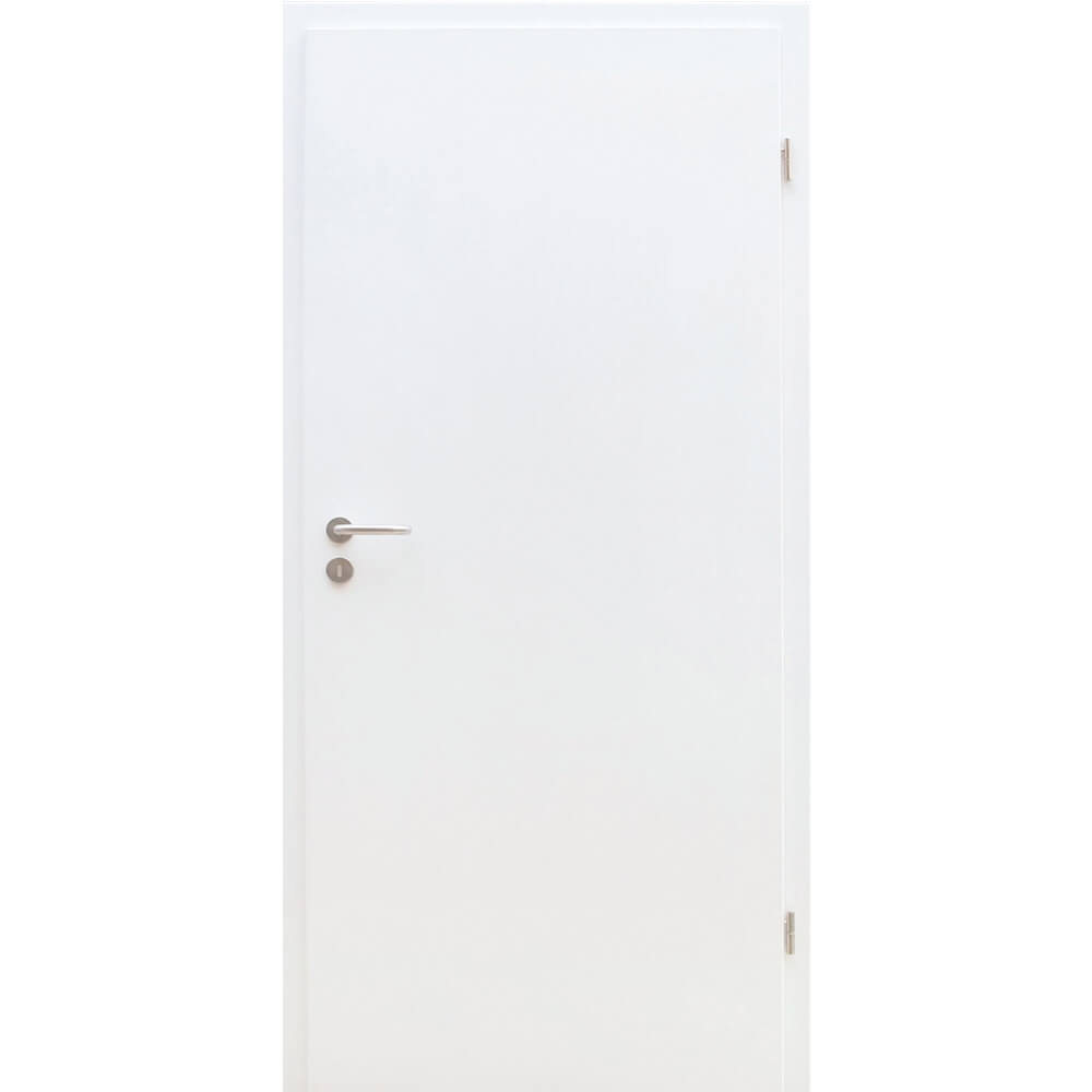 Weiße Tür, Rundkante, 211,0 cm
