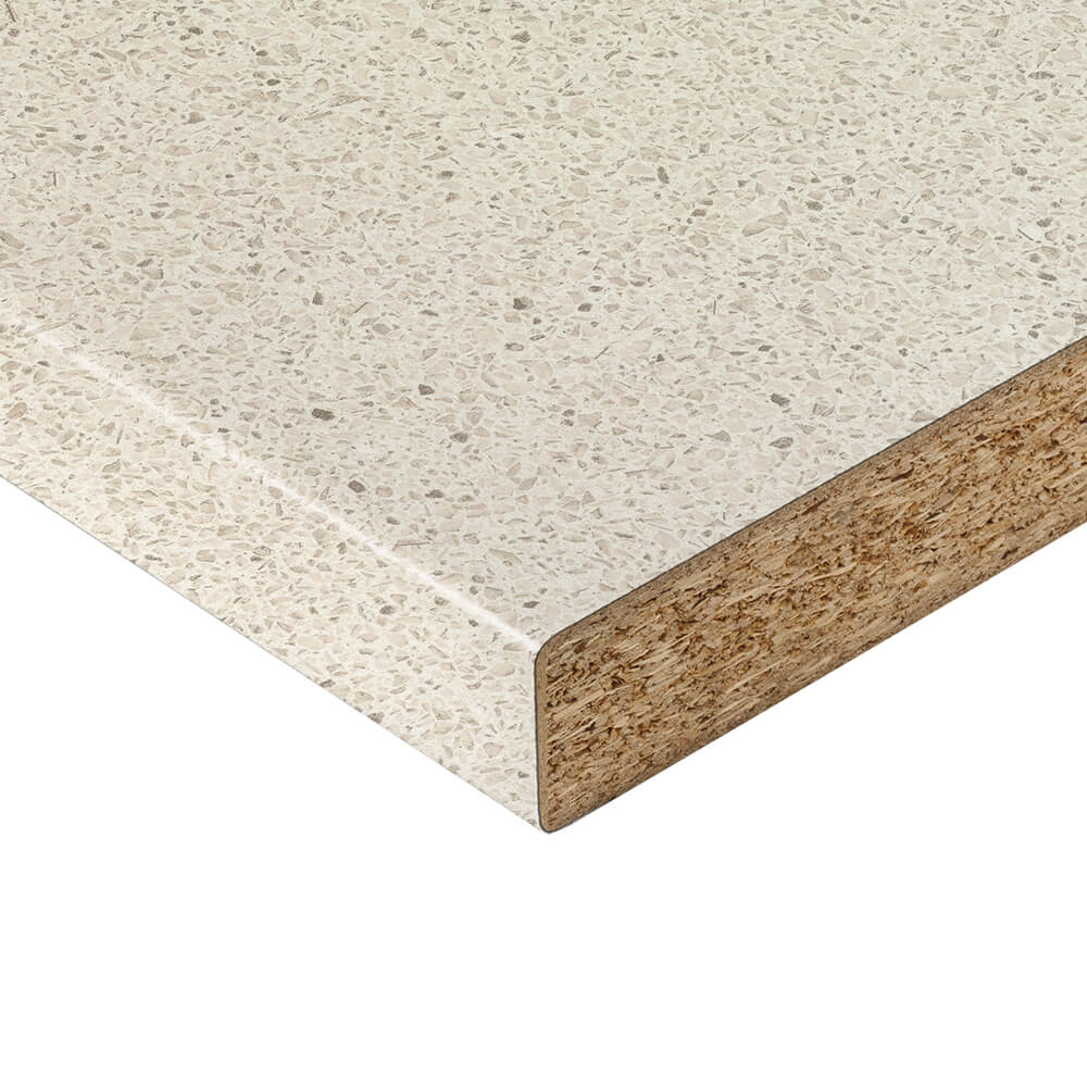 Egger-Arbeitsplatten Sonora Stone weiss, 38 mm