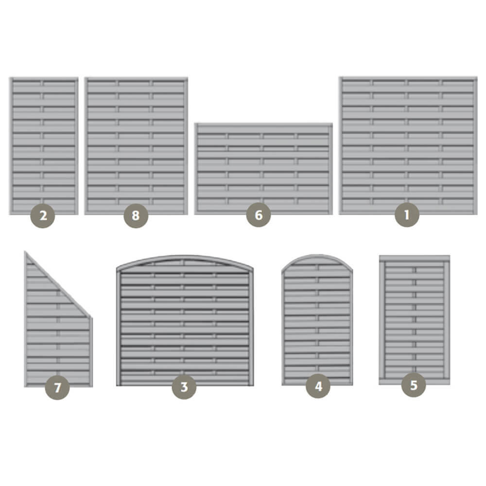 71ZAUNA013_00 Dichtzaun