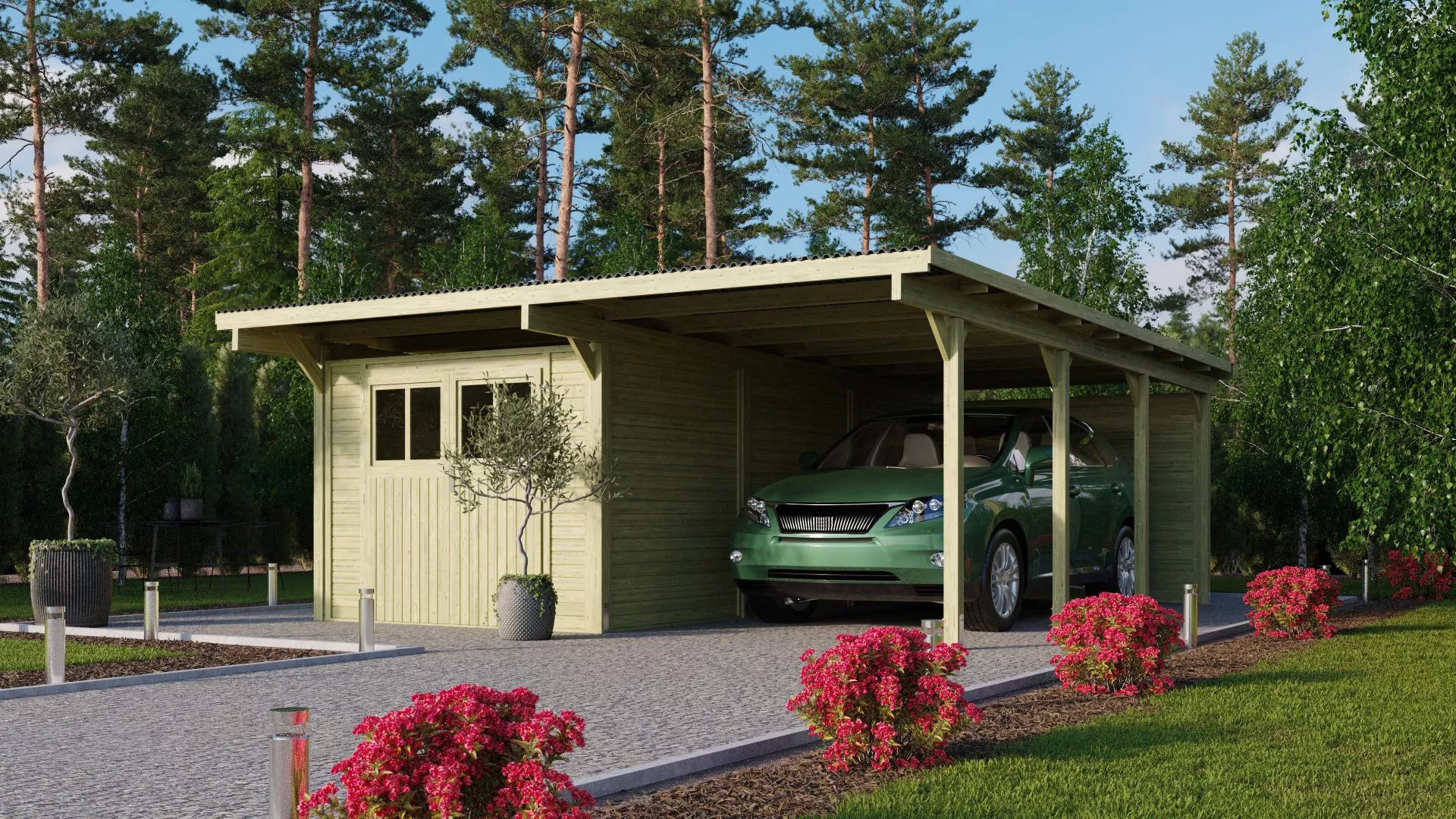 Doppelcarport Eco 2