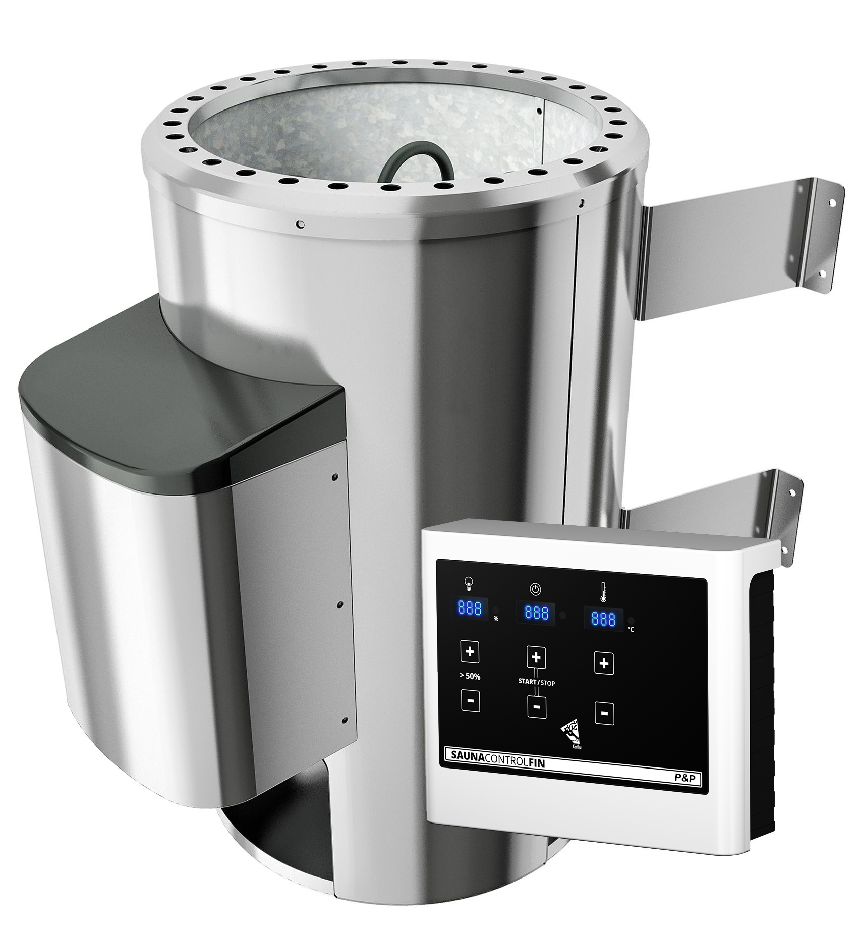 3,6 kW Plug&Play Saunaofen Finnisch