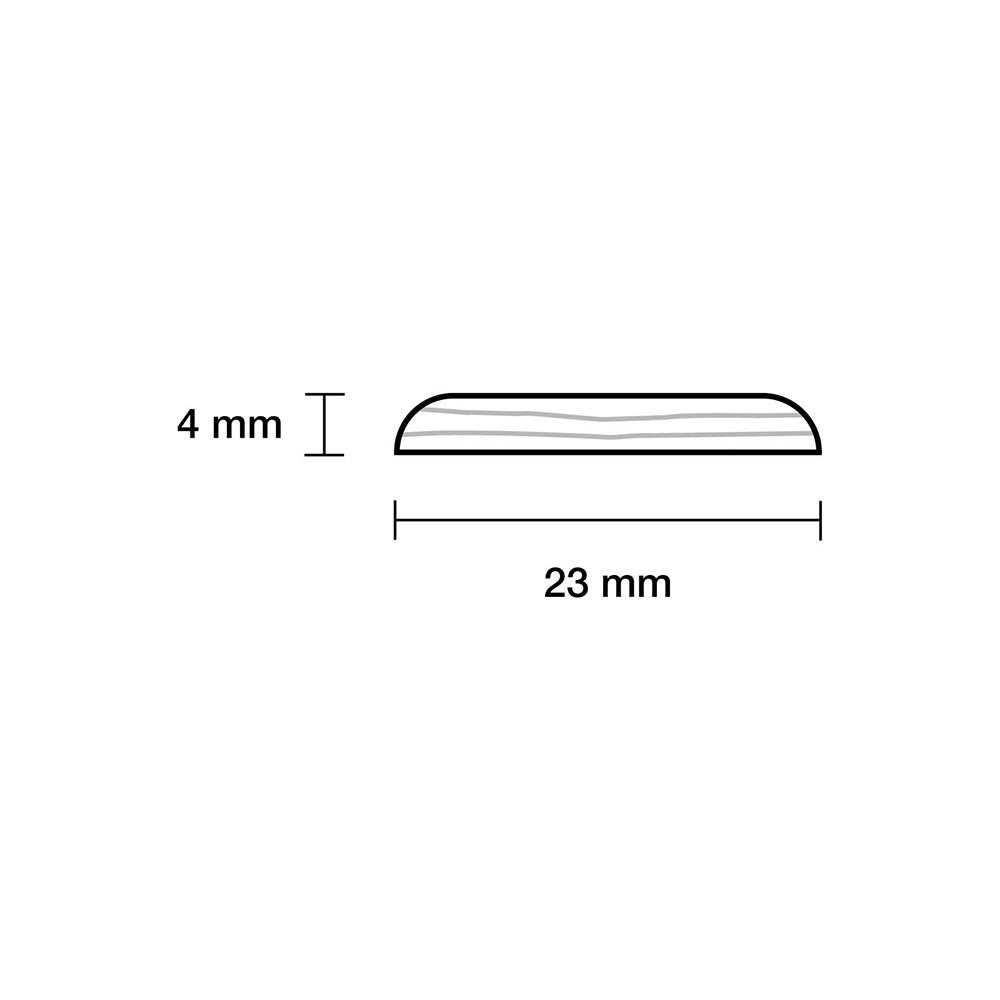 432NLEI315-0423_2 Tapetenleiste Kiefer