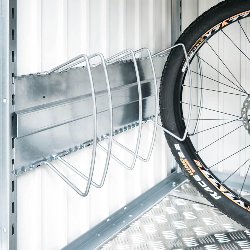 49012_BikeHolder_GHH,GHP,GHA,GHE_Zubehoer Fahrradständer bikeHolder für Gerätehäuser und HighBoard