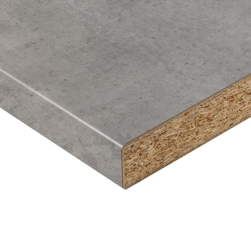 Egger Arbeitsplatte F186 ST9 Chicago Concrete hellgrau » Breite: 600 mm ...